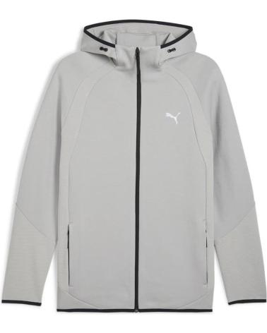 PUMA EVOSTRIPE FULL-ZIP SWEATSHIRT - GREY 688231-63 GRIS