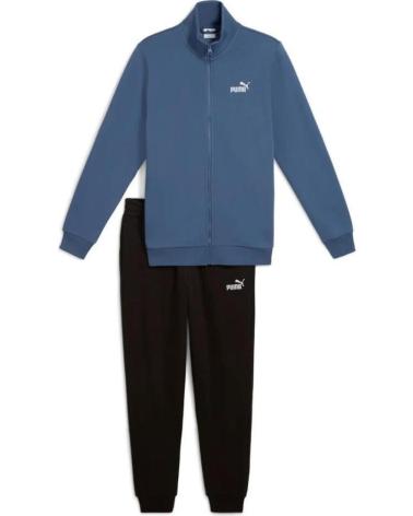 PUMA SWEAT SUIT TRACKSUIT - BLUE AND BLACK 688175-80 AZUL NEGRO
