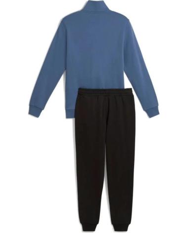 PUMA SWEAT SUIT TRACKSUIT - BLUE AND BLACK 688175-80 AZUL NEGRO