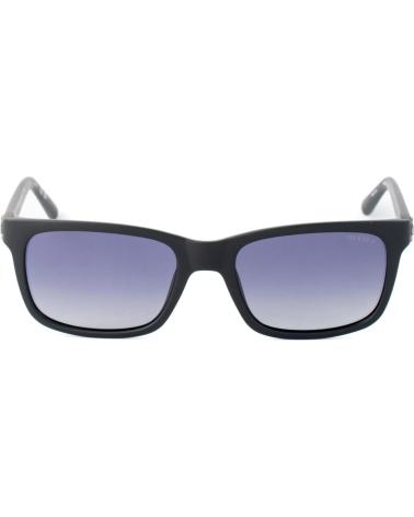 OCCHIALI DA SOLE GUESS GU00066-5502D CON MONTATURA NERA E LENTI SFUMATE BLU