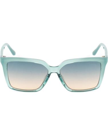 OCCHIALI DA SOLE GUESS GU00099-5589W CON MONTATURA TRASPARENTE BLU ACQUA