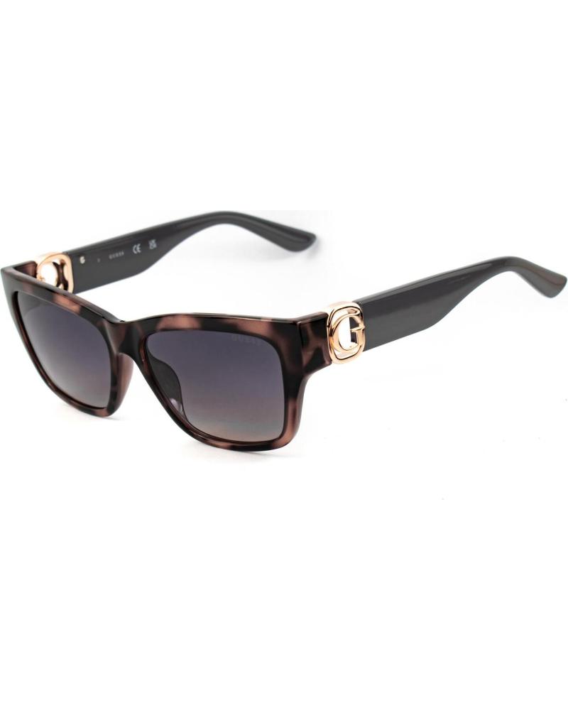 OCCHIALI DA SOLE GUESS GU00105-5655B MONTATURA TARTARUGA SCURA E ASTE NERE