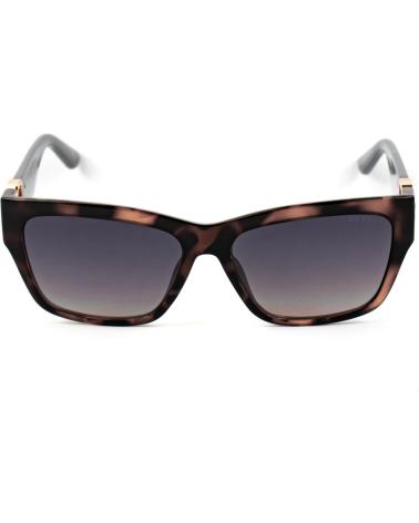 OCCHIALI DA SOLE GUESS GU00105-5655B MONTATURA TARTARUGA SCURA E ASTE NERE