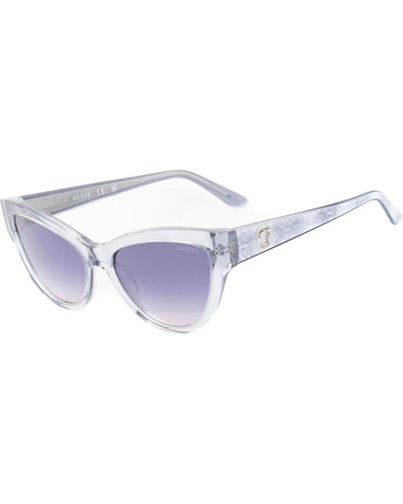 OCCHIALI DA SOLE GUESS GU00112-5620B MONTATURA TRASPARENTE LENTI VIOLA