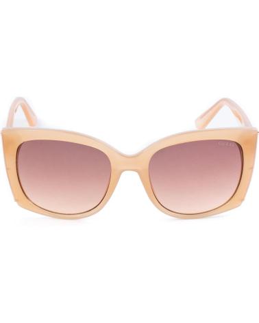 OCCHIALI DA SOLE OCCHIO DI GATTO GUESS GU00179-5557T CON MONTATURA ROSA TRASLUCIDO