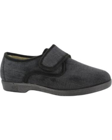 DOCTOR CUTILLAS CHAUSSONS VELCRO NOIRS NEGRO