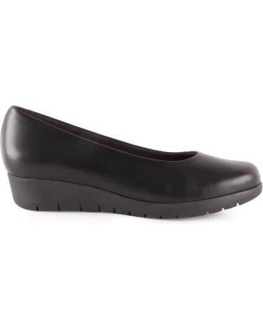 CHAMBY SCARPE IN PELLE CON ZEPPA COMODE ED ELEGANTI NEGRO