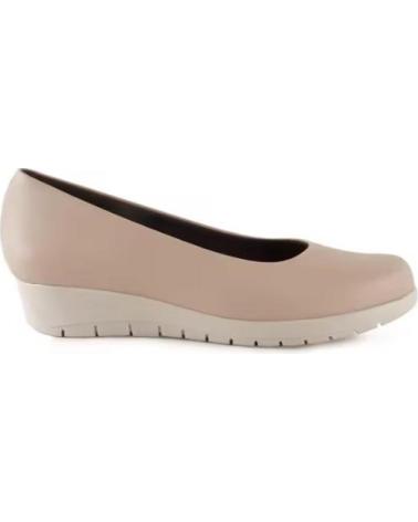SCARPE CON ZEPPA CHAMBY IN PELLE BEIGE COMODE ED ELEGANTI BEIGE