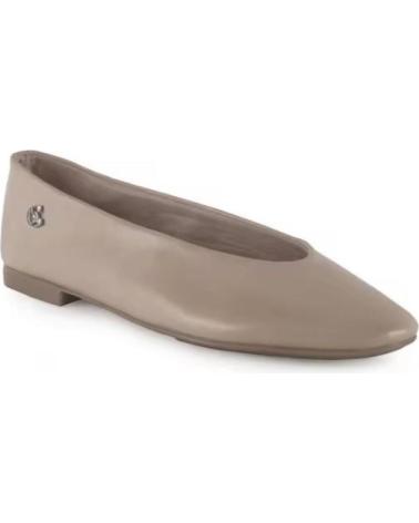 BALLERINE CHAMBY IN PELLE COMODE ED ELEGANTI BEIGE BEIGE