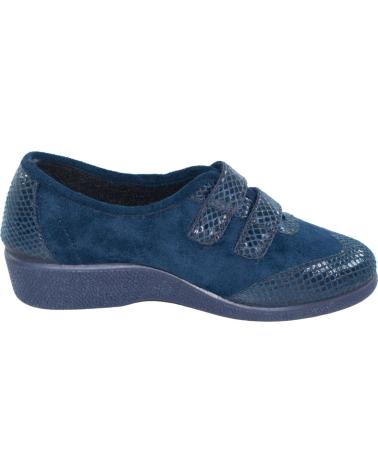 SEVILLAS AEROBIC BAMARA BLUE SPORTS SHOES WITH DOUBLE VELCRO AZUL