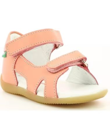 KICKERS BINSIA SANDÁLIA INFANTIL ROSA