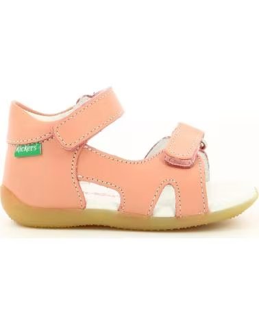 KICKERS BINSIA SANDÁLIA INFANTIL ROSA