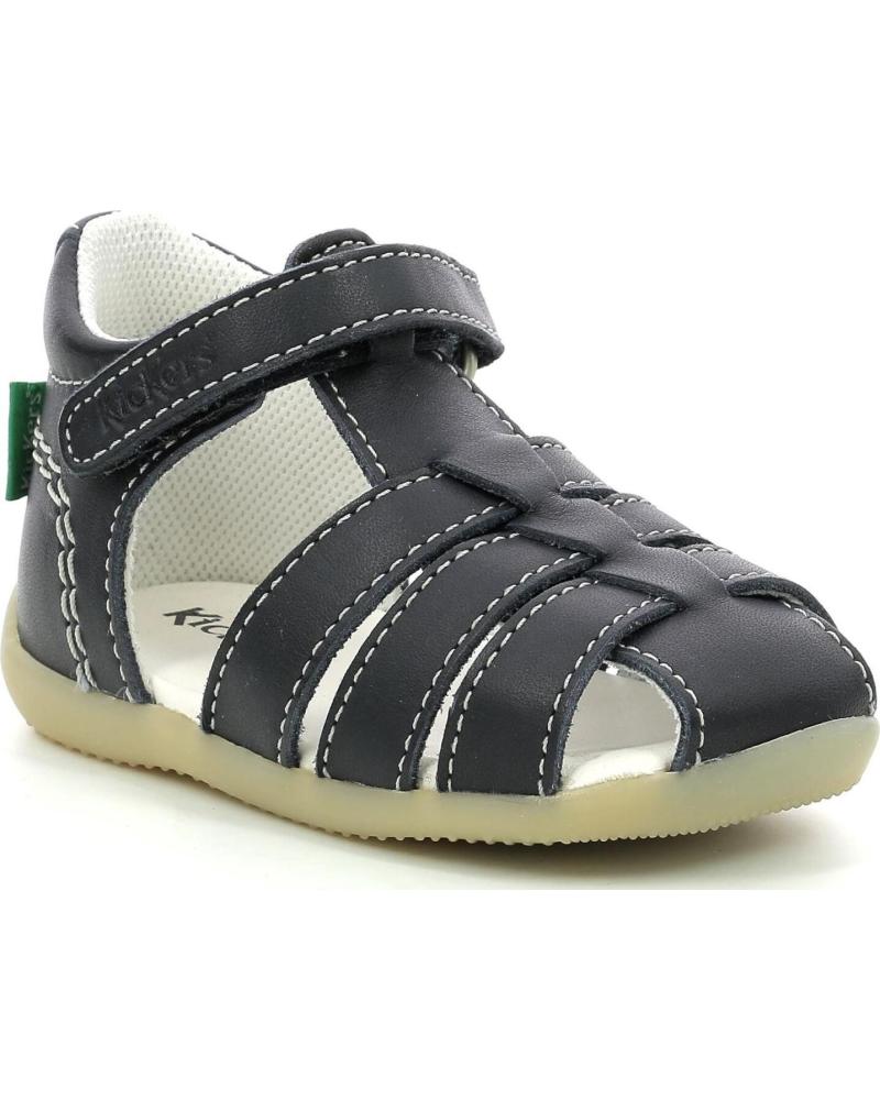 KICKERS SANDALIA NINO BIGFLO2 - AZUL