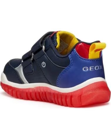 GEOX DEPORTIVO VELCROS SUPERMAN NAVY-ROYAL AZUL MARINO