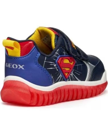 GEOX DEPORTIVO VELCROS SUPERMAN NAVY-ROYAL AZUL MARINO