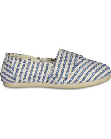 PAEZ GUM CLASSIC MINI BABY ESPADRILLE BLAUE STREIFEN AZUL