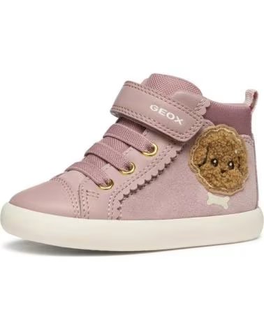GEOX B GISLI B561MB 022BC C8056 ELÁSTICO Y VELCRO ANTIQUE ROSE C8056 ANTIQUE ROSE