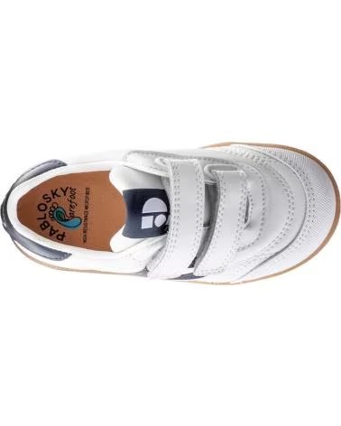 PABLOSKY ZAPATILLAS 314-106372 EN BLANCO PARA NINOS UNISEX