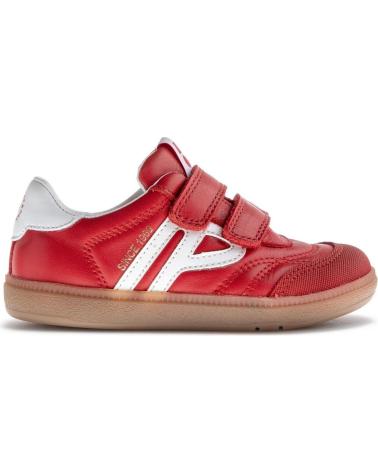 PABLOSKY SCARPA SPORTIVA BAREFOOT CON STRAPPI - ROSSO CILIEGIA ROJO