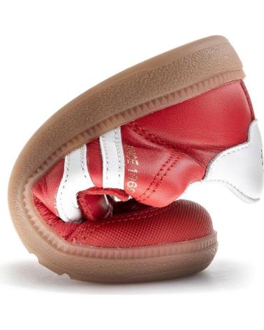 PABLOSKY SCARPA SPORTIVA BAREFOOT CON STRAPPI - ROSSO CILIEGIA ROJO