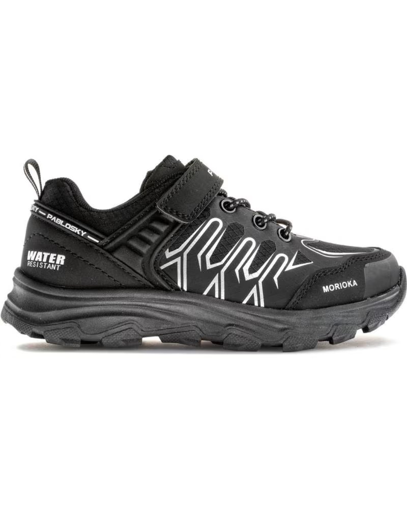 PABLOSKY ZAPATILLAS DEPORTIVAS 9790 BLACK-GREEN NEGRO