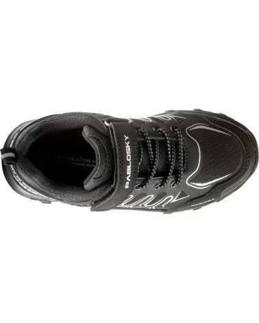 PABLOSKY ZAPATILLAS DEPORTIVAS 9790 BLACK-GREEN NEGRO