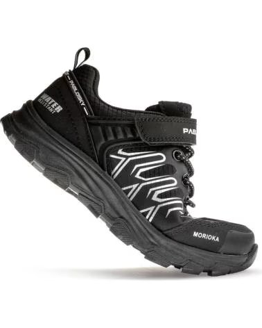 PABLOSKY ZAPATILLAS DEPORTIVAS 9790 BLACK-GREEN NEGRO