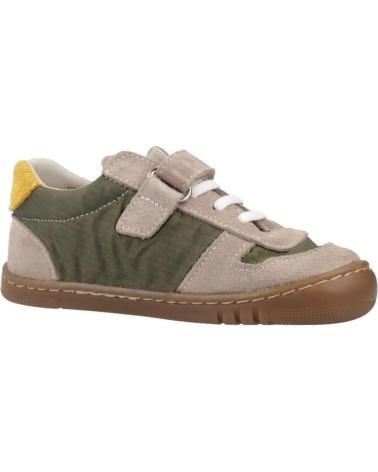 PIRUFIN SCARPE RISPETTOSE PIRUFLEX PF198 KHAKI - CAMOSCIO NIQUE VERDE KAKY