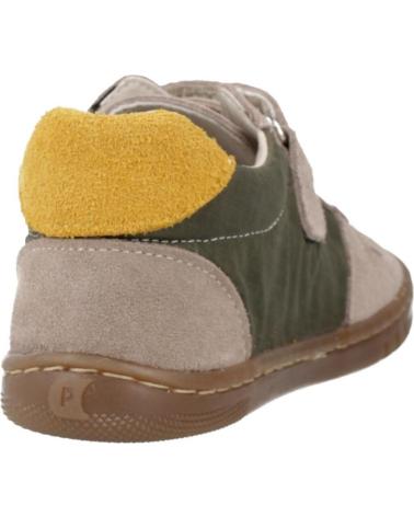 PIRUFIN SCARPE RISPETTOSE PIRUFLEX PF198 KHAKI - CAMOSCIO NIQUE VERDE KAKY