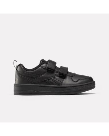 REEBOK SCARPE CASUAL CON STRAPPI NERE PER BAMBINO NEGRO