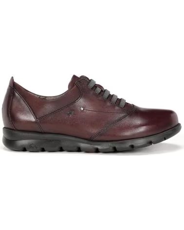 FLUCHOS ZAPATOS CASUAL MUJER F0354 BURDEOS