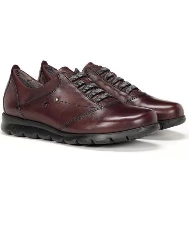 FLUCHOS ZAPATOS CASUAL MUJER F0354 BURDEOS