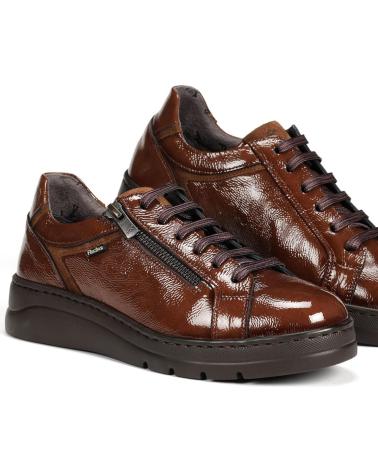 Zapatillas deporte pour Femme FLUCHOS ZAPATILLAS PARA MUJER EN COLOR MARRON MARRON