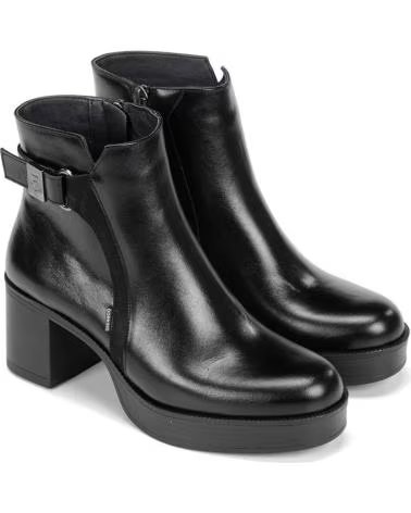DORKING BOTINES 121-D9589 EN MARRON PARA MUJER NEGRO