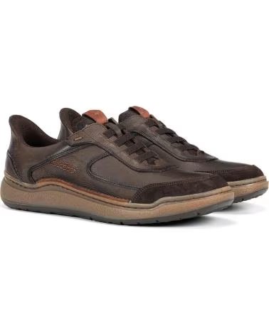 FLUCHOS ZAPATOS F2253-GUINEABORACAFE EN NEGRO PARA HOMBRE GUINEA BORA CAFECOM 2