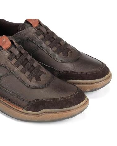 FLUCHOS ZAPATOS F2253-GUINEABORACAFE EN NEGRO PARA HOMBRE GUINEA BORA CAFECOM 2