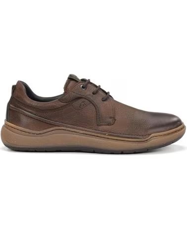 FLUCHOS BLUCHER CHAUSSURE CASUAL ROCKY F2033 EN CUIR MARRON À LACETS VARIOS COLORES