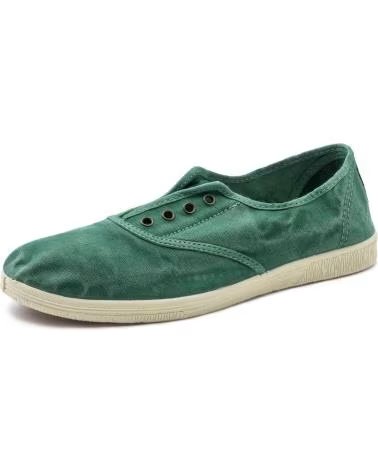 NATURAL WORLD ZAPATO INGLÉS ELÁSTICO 612E ROSA ROSA