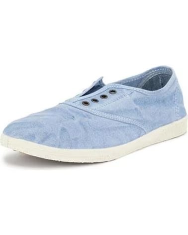 NATURAL WORLD CHAUSSURE ANGLAISE ÉLASTIQUE 612E BLEU AZUL