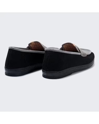 MAIANS MOCASSINO EUGENIO RETE NERO NEGRO