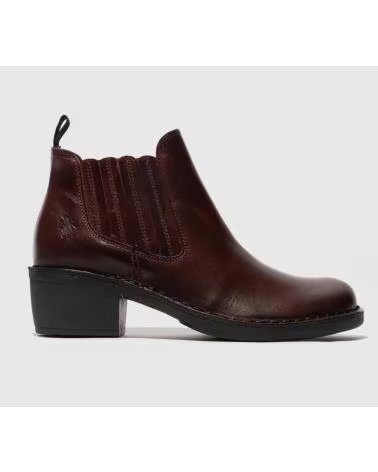 FLY LONDON STIVALETTI DONNA CHELSEA MOOF NERO NEGRO