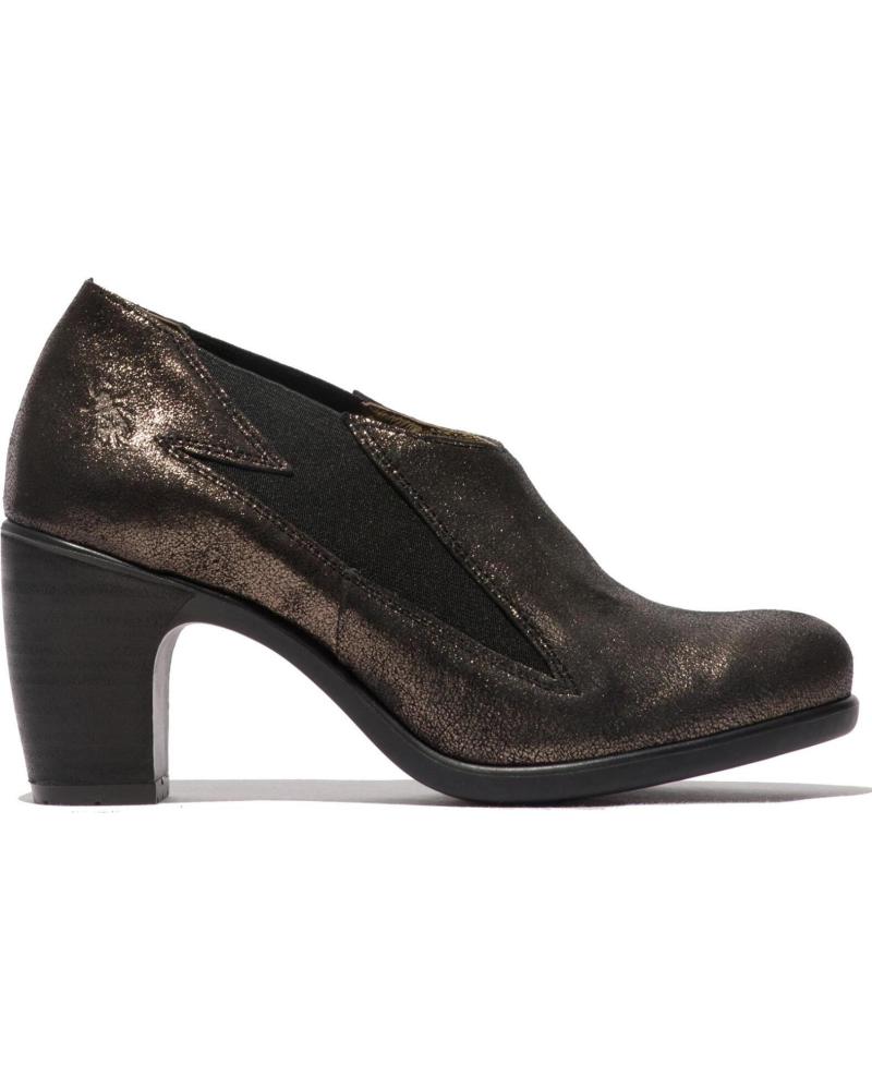FLY LONDON ZAPATO MUJER TACON KAIA 974 - NEGRO