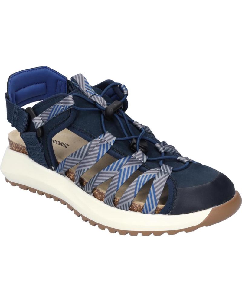 JOSEP SEIBEL SANDALIA MUJER 68603 - JOSEF SEIBEL AZUL