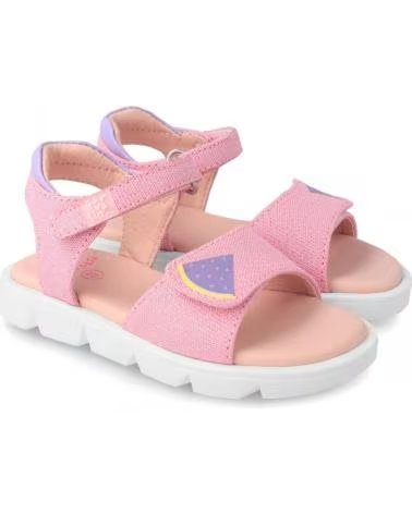 GARVALIN SANDALI 232335-A CON CHIUSURA A STRAPPO AZUL