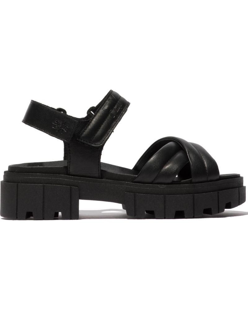 FLY LONDON SANDALO JADA 854 NERO NEGRO