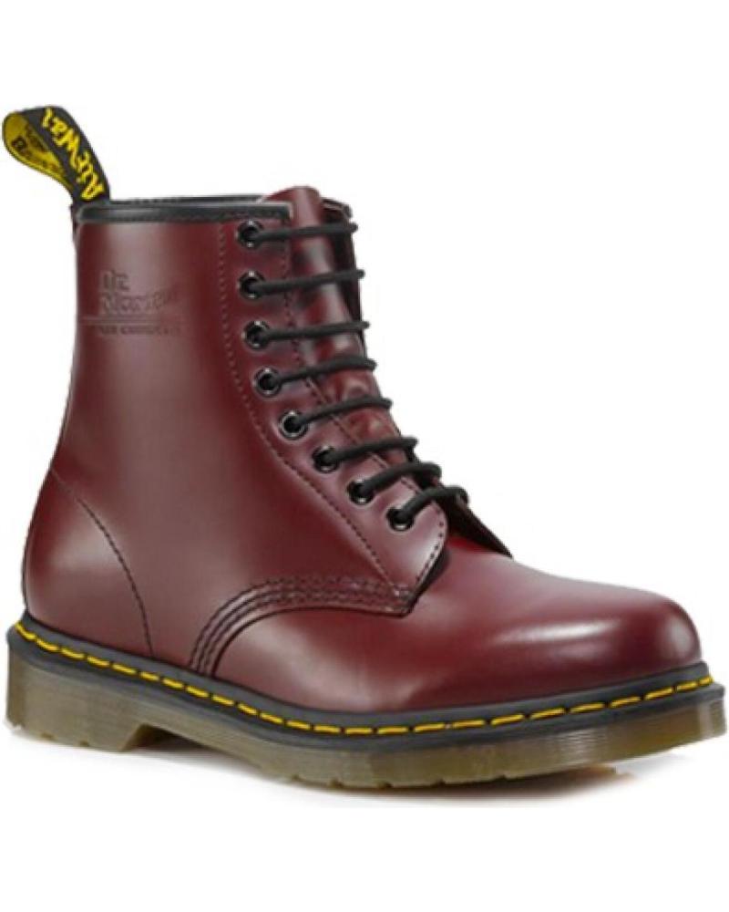 DR MARTENS BOTA UNISEX CLASICA 1460 - ROJO