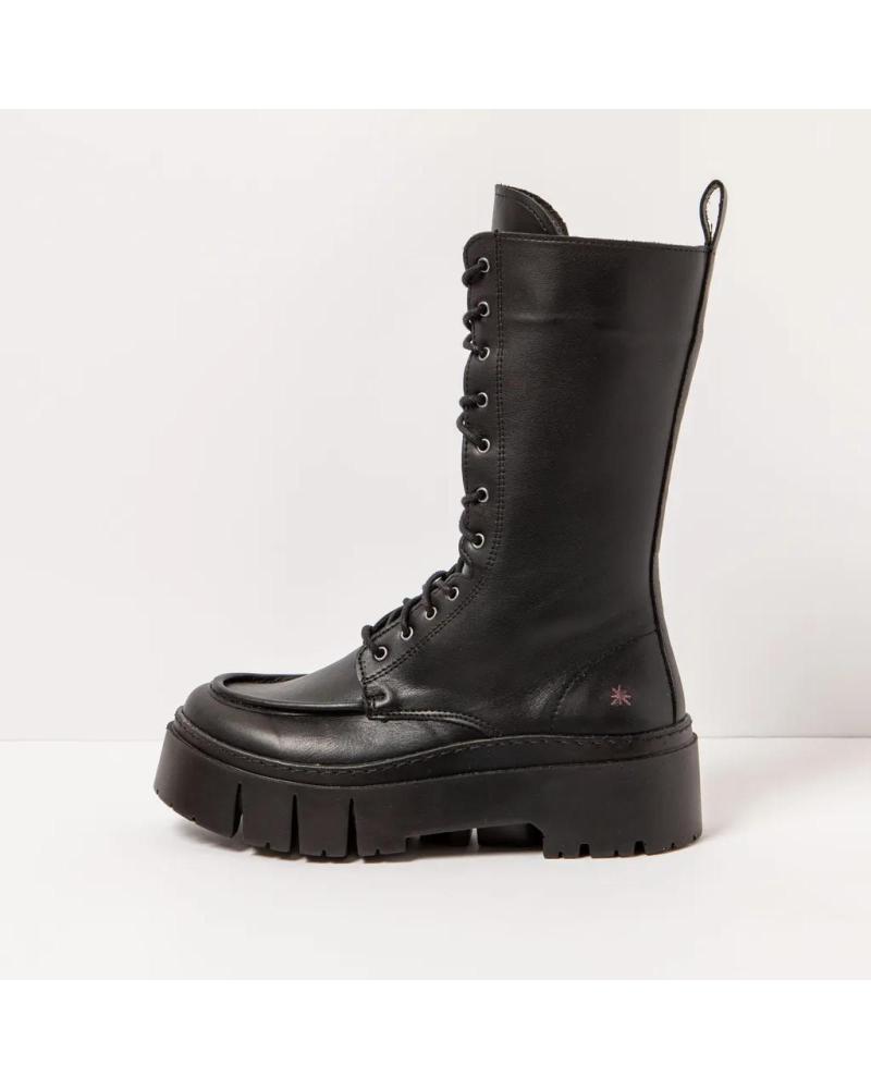 ART COMPANY BOTA MUJER PLATAFORMA LEEDS 1768 - NEGRO