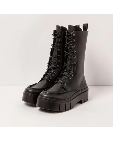 ART COMPANY BOTA MUJER PLATAFORMA LEEDS 1768 - NEGRO