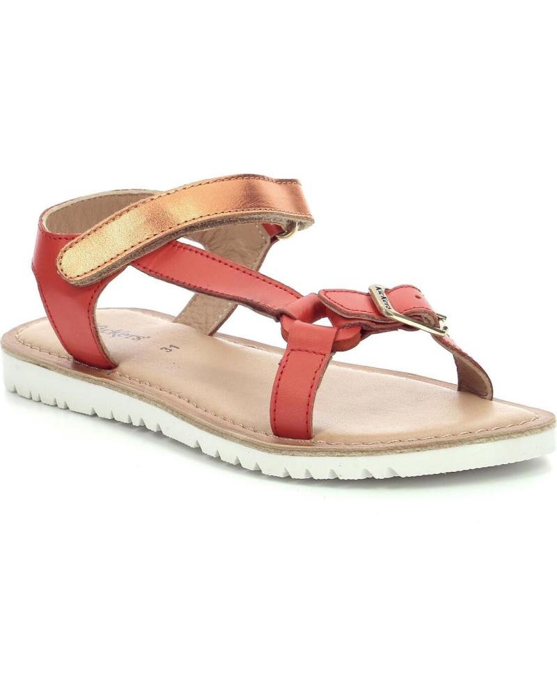 KICKERS BRASKA SANDALE ORANGE NARANJA