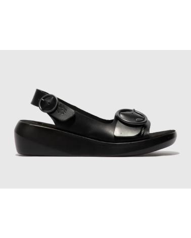 SANDALO ZEPPA FLY LONDON BERK NERO NEGRO